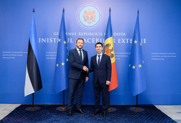 Mihai Popșoi și Margus Tsahkna au discutat la Chișinău despre sprijinul Estoniei pentru parcursul european al Republicii Moldova