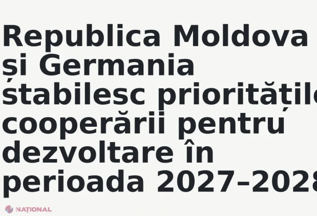 Republica Moldova și Germania stabilesc prioritățile cooperării pentru dezvoltare în perioada 2027–2028