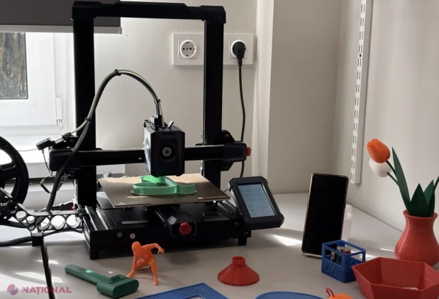 Liceul „Lăpușna” din raionul Hîncești are un FabLab dotat cu imprimante 3D, roboți și drone educaționale