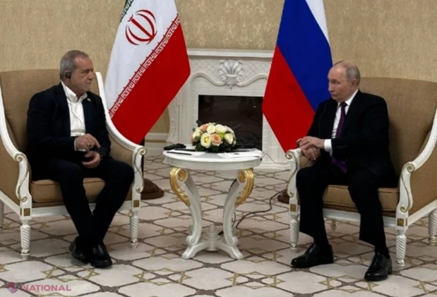 Putin îi promite lui Pezeshkian sprijinul Rusiei pentru încheierea războiului din Iran: „Teheranul nu are nicio vină”