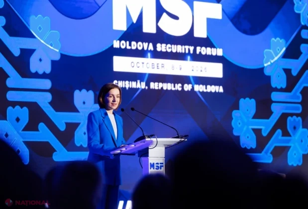 Maia Sandu: Aderarea la UE va proteja mai bine Republica Moldova de amenințările Rusiei