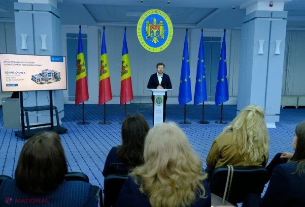 25 de instituții de învățământ profesional tehnic din Moldova vor fi modernizate cu 80 de milioane de euro