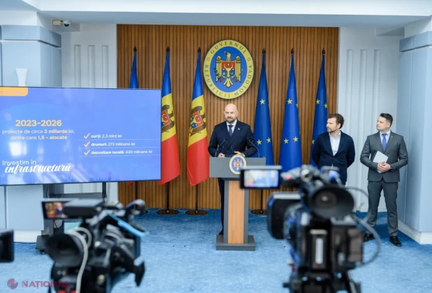 Investiții de circa 3 miliarde de lei în infrastructura Chișinăului și a suburbiilor, în perioada 2023–2026