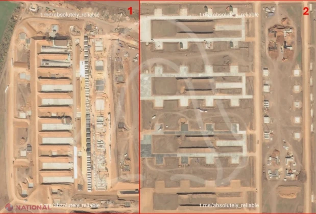 Imagini din satelit: Rusia a construit în doar șase săptămâni o nouă bază pentru lansarea dronelor de atac