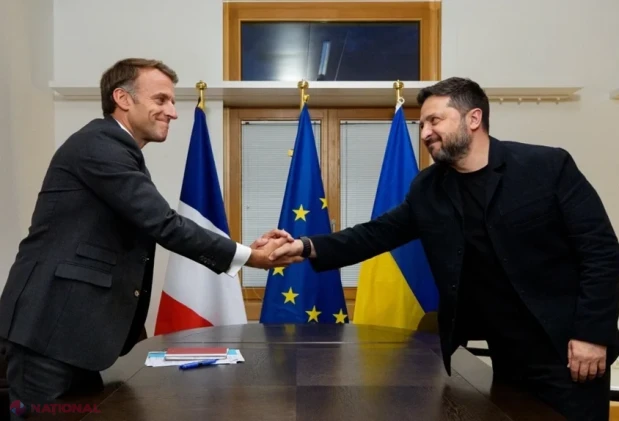 Macron cere furnizarea tuturor mijloacelor necesare pentru apărarea Ucrainei de Rusia
