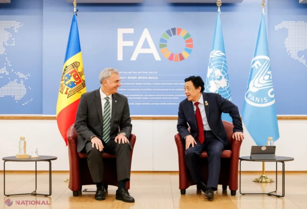 Eugeniu Osmochescu a discutat cu directorul FAO despre reziliența agriculturii și atragerea investițiilor
