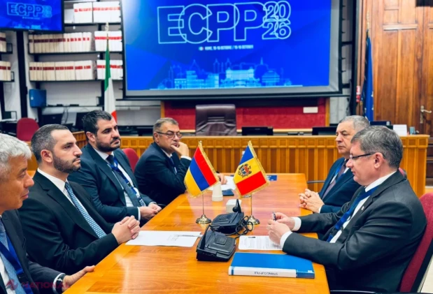 Igor Grosu a discutat la Roma cu omologii din Norvegia, Lituania și Armenia despre cooperare și parcursul european al Republicii Moldova