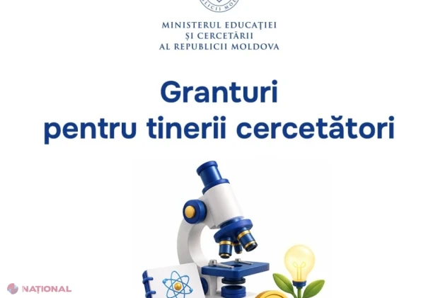Tinerii cercetători din Moldova pot obține granturi de până la 20.000 de euro