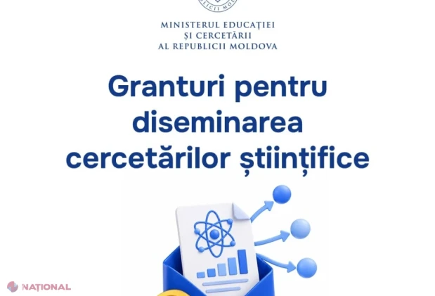Cercetătorii din Republica Moldova pot solicita granturi pentru diseminarea rezultatelor științifice