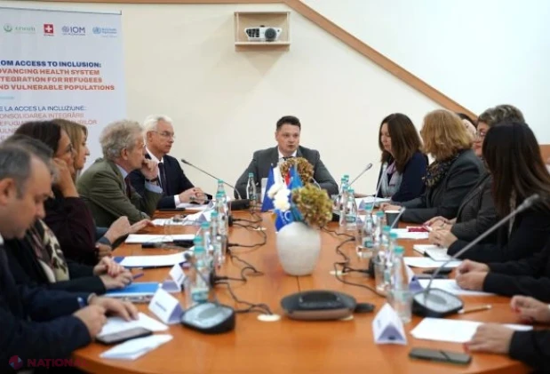 Inițiativă finanțată de Elveția pentru accesul refugiaților la sănătate în Republica Moldova