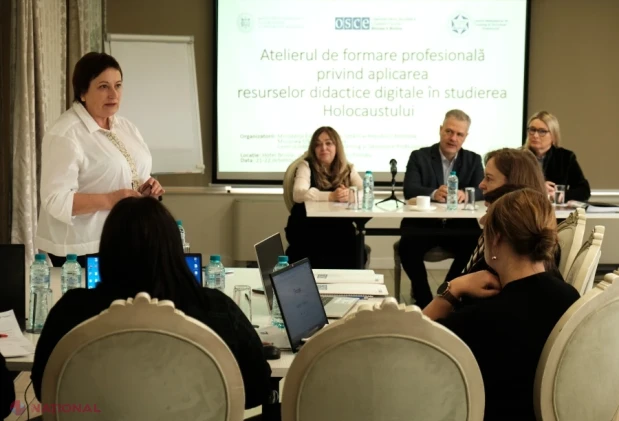 Profesorii învață să folosească resurse digitale pentru predarea Holocaustului