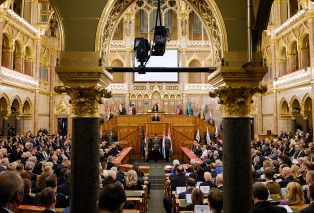 Maia Sandu, la Budapesta pentru comemorarea a 70 de ani de la Revoluția anticomunistă din Ungaria