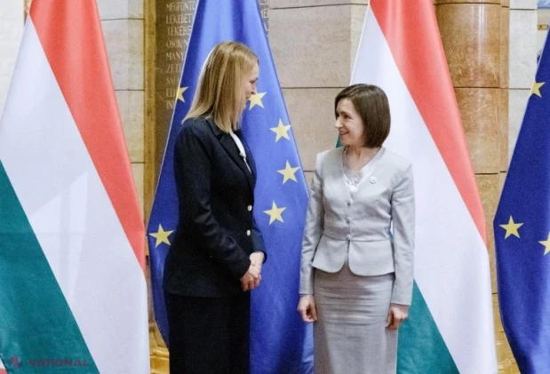 Maia Sandu, la Budapesta pentru comemorarea a 70 de ani de la Revoluția anticomunistă din Ungaria
