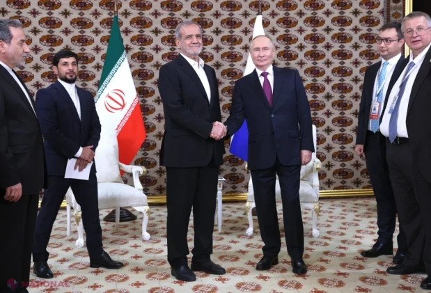 Pezeshkian și Putin se întâlnesc marți la Moscova