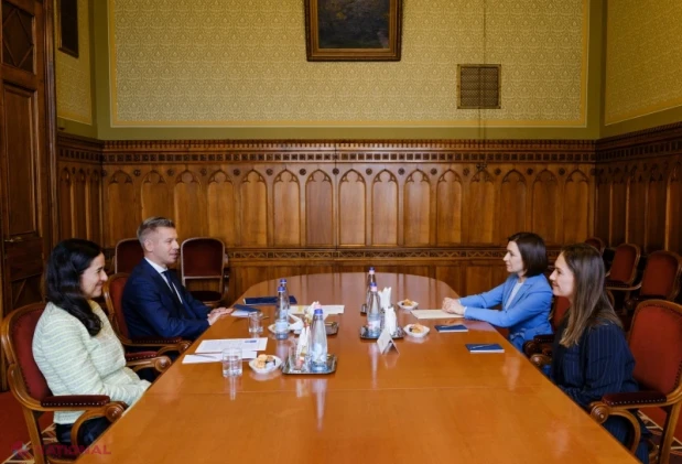 Maia Sandu discută la Budapesta parcursul european și securitatea regională