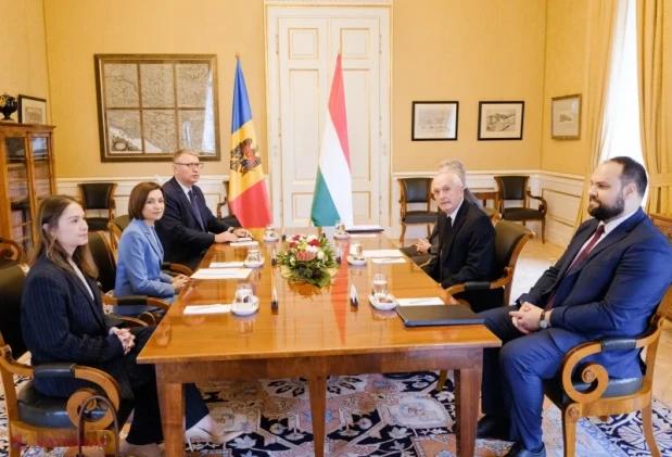 Maia Sandu discută la Budapesta parcursul european și securitatea regională