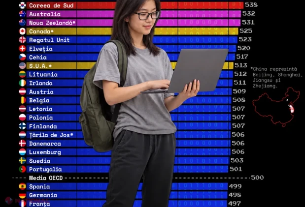 Moldova, pe locul 50 la competențe de calcul în clasamentul PISA 2025