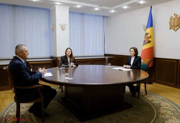 Maia Sandu i-a mulțumit ambasadorului Slovaciei la încheierea mandatului său