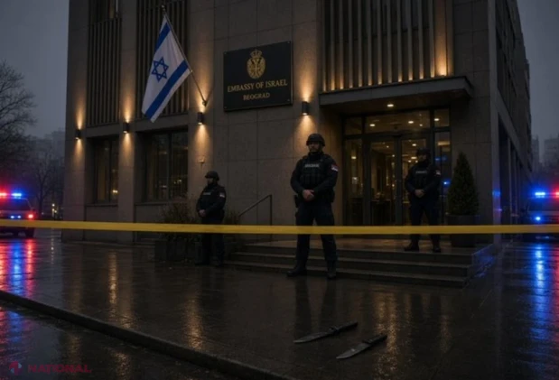 Minor ucis în fața Ambasadei Israelului din Belgrad; alerta teroristă, ridicată la maximum