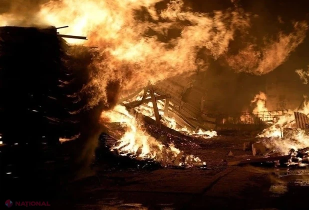 Cinci răniți, inclusiv un copil, după un atac cu dronă la Harkov; incendiu pe aproape 2.500 de metri pătrați