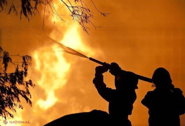 Arde un depozit din sectorul Ciocana al capitalei! 