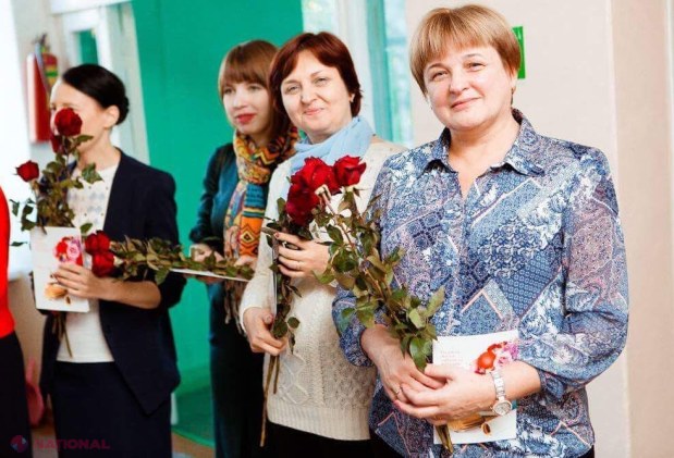 FOTO // Partidul „ȘOR” i-a felicitat pe DASCĂLII din R. Moldova de Ziua Profesorului