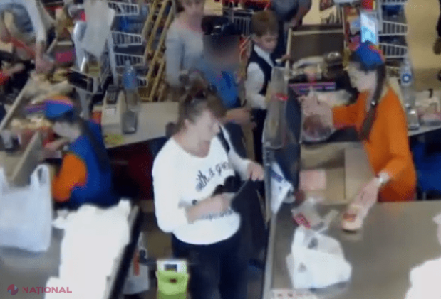 Fapta RUȘINOASĂ a unei femei într-un supermarket din capitală