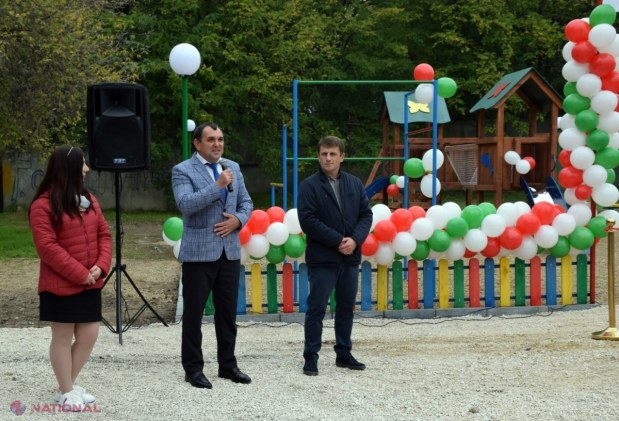 FOTO // Alte două terenuri de joacă pentru copii au fost AMENAJATE în două sate din raionul Orhei, în cadrul unui proiect inițiat de Ilan Șor