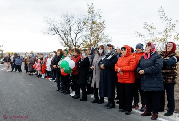 FOTO // Cel mai mare proiect de construcție a drumurilor din raionul Orhei, de la destrămarea URSS încoace, a fost INAUGURAT de echipa Partidului „ȘOR”: „Avem acum un drum european, care leagă localitatea noastră de centrul raional”