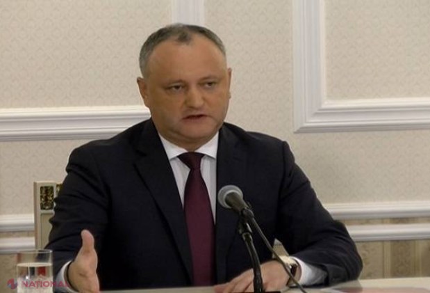 Dodon: „Nouă nu ne trebuiesc nici NATO, nici americanii, nici ruşii, de aceea sunt categoric împotriva oficiului NATO” 