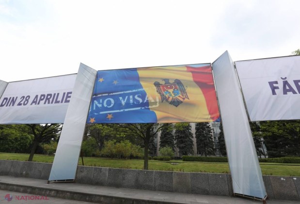FOTO // R. Moldova se pregătește să SĂRBĂTOREASCĂ regimul liberalizat de vize cu UE