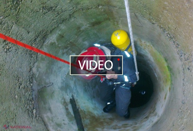 O femeie a căzut într-o gură de canalizare cu o adâncime de peste trei metri, lăsată deschisă în Chișinău 