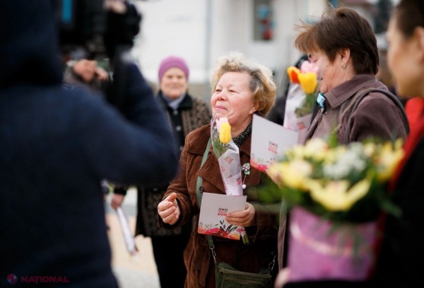 FOTO // Partidul „ȘOR” a felicitat cele 40 de mii de femei membre ale formațiunii din întreaga țară de Ziua Internațională a Femeii