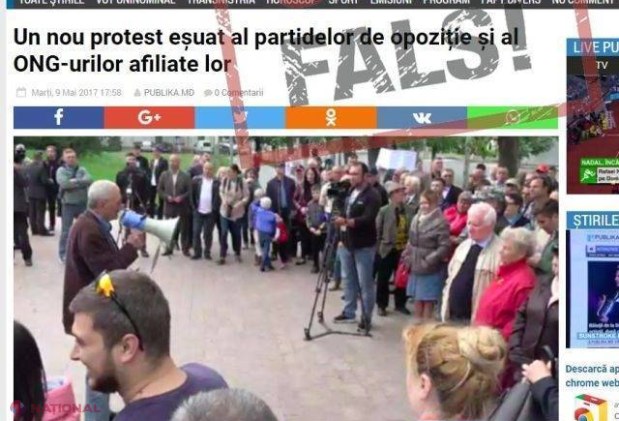 STOP FALS!: Protestul din 14 mai a fost planificat de organizaţiile neguvernamentale care fac partizanat politic