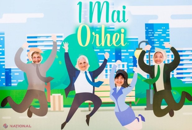 FOTO // Mega PETRECERE pentru copii, competiții și un picnic în aer liber de 1 MAI la Orhei