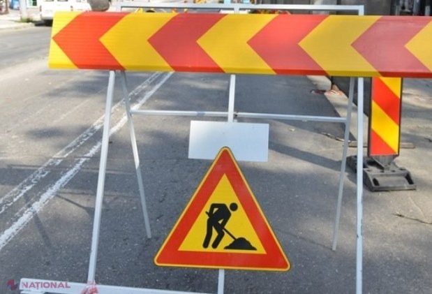 ATENȚIE, șoferi: Traficul rutier pe str. 31 august din centrul Chișinăului, SUSPENDAT TOTAL pentru o lună