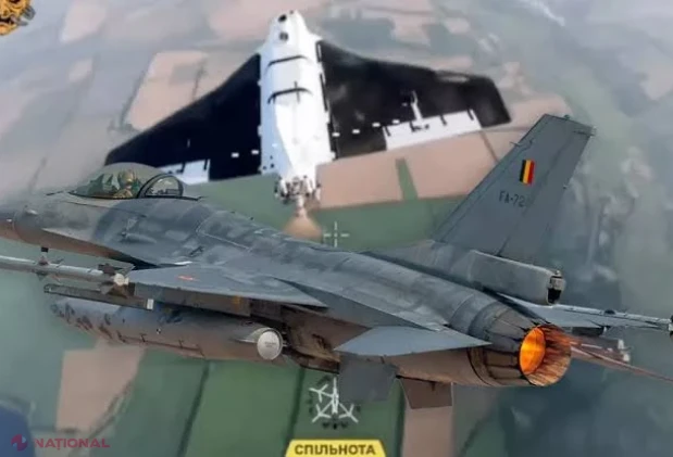 ULTIMA ORĂ, VIDEO // Intervenție fermă aproape de granița R. Moldova. România a doborât prima DRONĂ care i-a încălcat spațiul aerian. Un F-16 a interceptat ținta 