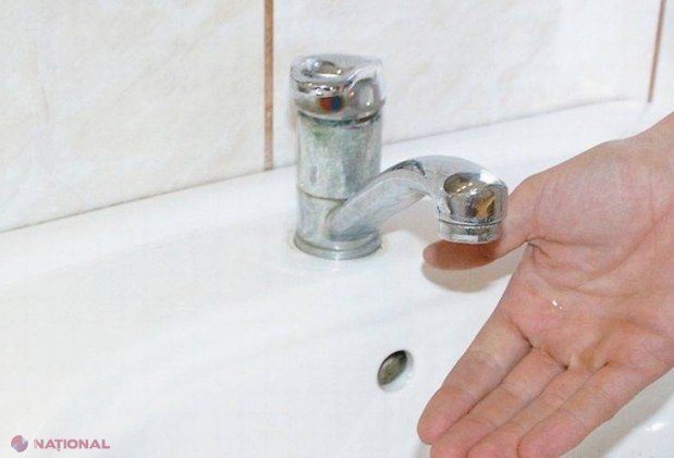 Atenție! Deconectări de apă pe câteva străzi din capitală și în comuna Stăuceni
