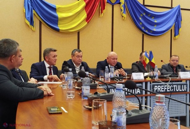 FOTO // Acord de ÎNFRAȚIRE între raionul Fălești și județul Neamț: „Acest ACORD va aduce beneficii pentru românii de pe ambele maluri ale Prutului”