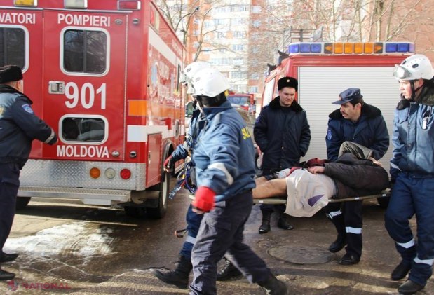 Început de săptămână cu GHINION pentru un bărbat din capitală. A rămas BLOCAT într-un canal de ventilare