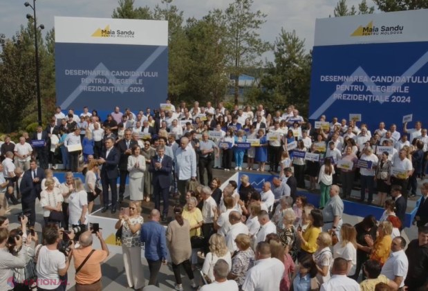 OFICIAL // Maia Sandu, desemnată de PAS în calitate de candidat la PREZIDENȚIALE: „Nu am visat să fiu ministru sau președinte, dar mi-am făcut datoria cu cinste acolo unde a fost nevoie. Să dăm toți ce avem mai bun pentru R. Moldova”