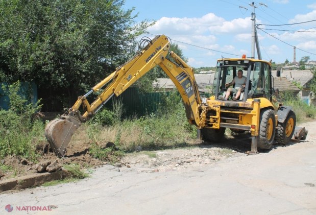 FOTO // În Taraclia, cu susținerea Partidului „ȘOR”, a început un amplu proiect de modernizare a drumurilor