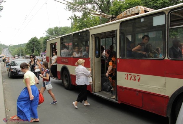 ATENȚIE! O rută de troleibuz din Chișinău a fost ANULATĂ, iar alte trei își SCHIMBĂ itinerarul