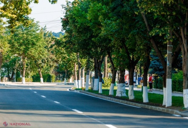 FOTO // Strada centrală din Orhei se află în plină modernizare. Prima porțiune a fost dată în EXPLOATARE