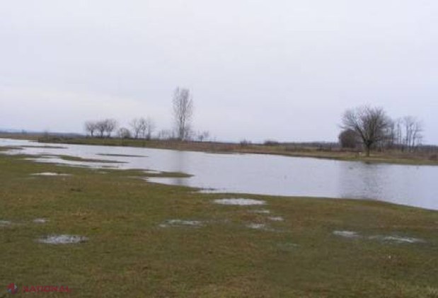  Două milioane de lei pentru evacuarea apei de pe unele terenuri inundate