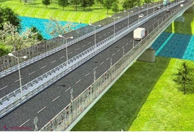 FOTO // În aprilie 2025 începe construcția PRIMULUI pod la nivel de autostradă peste Prut. Cum va fi marcat momentul istoric 