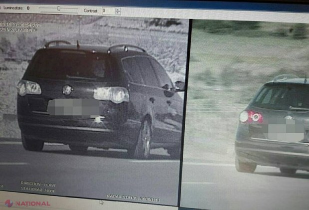 TUPEU // LIPSIT de dreptul de a conduce, un individ a urcat la volan și a depășit de DOUĂ ori viteza timp de zece minute