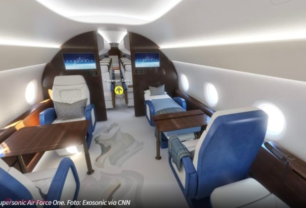 VIDEO // Cum va arăta noul avion supersonic Air Force One, folosit de președinții SUA