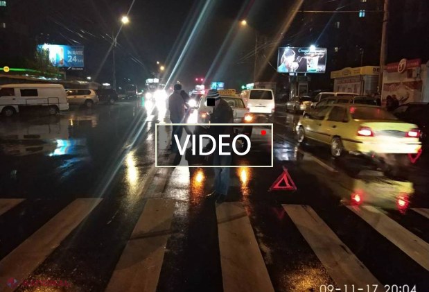 O tânără de 24 de ani a ajuns în stare gravă la Reanimare, după ce a fost lovită aseară de un TAXI pe o trecere de pietoni