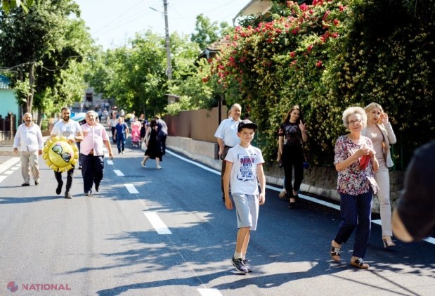 FOTO // „Cât timp la Chișinău nu pot ÎMPĂRȚI puterea...” Ilan Șor a inaugurat o nouă stradă reparată capital la Orhei